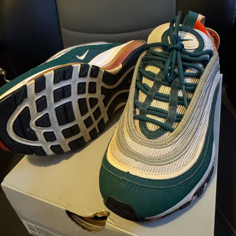 Nike Kids Air Max 97 Miami Hurricanes